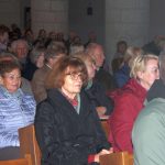 Hubertskou mši v milevské bazilice zakončil ohňostroj nad klášterem