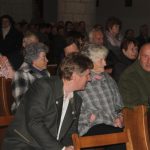 Hubertskou mši v milevské bazilice zakončil ohňostroj nad klášterem