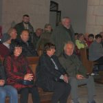 Hubertskou mši v milevské bazilice zakončil ohňostroj nad klášterem