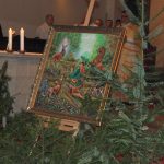 Hubertskou mši v milevské bazilice zakončil ohňostroj nad klášterem