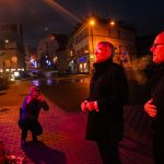 Trikolóra na kostele ve Strakonicích upomínala na výročí 17. listopadu