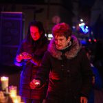 Trikolóra na kostele ve Strakonicích upomínala na výročí 17. listopadu