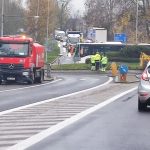 AKTUALIZOVÁNO: Oprava silnice u kruhového objezdu v Písku komplikuje dopravu. Tvoří se fronty až do serpentýn