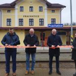 Prachatice získaly opravené nádraží. Rekonstrukce vyšla téměř na dvacet milionů korun