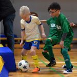 VIDEO: Čimelickou tělocvičnu zaplnili nejmenší fotbalisté, nechyběl ani Mikuláš s čerty