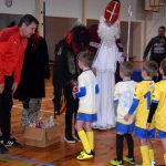 VIDEO: Čimelickou tělocvičnu zaplnili nejmenší fotbalisté, nechyběl ani Mikuláš s čerty