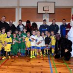 VIDEO: Čimelickou tělocvičnu zaplnili nejmenší fotbalisté, nechyběl ani Mikuláš s čerty