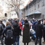 Krumlovští medvědi si pochutnávali na dortech a jiných dobrotách