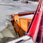 Na Orlické nádrži se potápěly v posledních dnech dva hausbóty