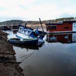 Na Orlické nádrži se potápěly v posledních dnech dva hausbóty