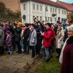 Na Štěpána viděli lidé v Blatné živý betlém