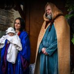 Na Štěpána viděli lidé v Blatné živý betlém