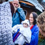 Na Štěpána viděli lidé v Blatné živý betlém