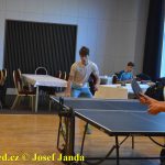 VIDEO: Vánoční turnaj v Táboře ve stolním tenisu vyhrál Alan Mačor. Nejlepší žena brala bronz