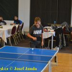 VIDEO: Vánoční turnaj v Táboře ve stolním tenisu vyhrál Alan Mačor. Nejlepší žena brala bronz