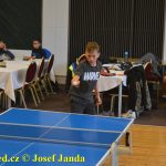 VIDEO: Vánoční turnaj v Táboře ve stolním tenisu vyhrál Alan Mačor. Nejlepší žena brala bronz