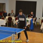VIDEO: Vánoční turnaj v Táboře ve stolním tenisu vyhrál Alan Mačor. Nejlepší žena brala bronz