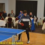 VIDEO: Vánoční turnaj v Táboře ve stolním tenisu vyhrál Alan Mačor. Nejlepší žena brala bronz