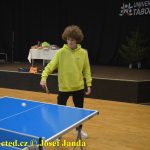 VIDEO: Vánoční turnaj v Táboře ve stolním tenisu vyhrál Alan Mačor. Nejlepší žena brala bronz