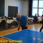 VIDEO: Vánoční turnaj v Táboře ve stolním tenisu vyhrál Alan Mačor. Nejlepší žena brala bronz