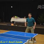 VIDEO: Vánoční turnaj v Táboře ve stolním tenisu vyhrál Alan Mačor. Nejlepší žena brala bronz