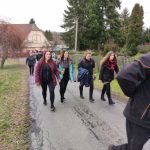 Ve čtvrtek se šlo do Brtce na pochod Tři veteráni a chleba se sádlem