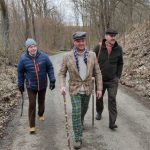 Ve čtvrtek se šlo do Brtce na pochod Tři veteráni a chleba se sádlem