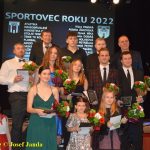 Spartak Soběslav vyhlásil na plese třináct nejlepších sportovců za rok 2022