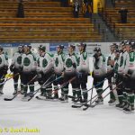 Kohouti dostali ve třetí části od Příbrami čtyři góly. V prodloužení přiletěla na led i termoska