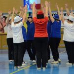 VIDEO: Sokolská akademie napěchovala sportovní halu. Oživení přinesla živá kapela Prvoci