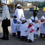 Na náměstí Tomáše Bati v Sezimově Ústí se odehrál tradiční masopust