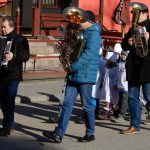 Na náměstí Tomáše Bati v Sezimově Ústí se odehrál tradiční masopust