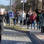 Na náměstí Tomáše Bati v Sezimově Ústí se odehrál tradiční masopust