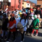 Na náměstí Tomáše Bati v Sezimově Ústí se odehrál tradiční masopust