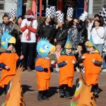 Na náměstí Tomáše Bati v Sezimově Ústí se odehrál tradiční masopust