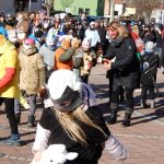 Na náměstí Tomáše Bati v Sezimově Ústí se odehrál tradiční masopust