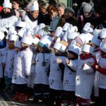 Na náměstí Tomáše Bati v Sezimově Ústí se odehrál tradiční masopust