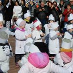 Na náměstí Tomáše Bati v Sezimově Ústí se odehrál tradiční masopust