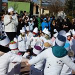 Na náměstí Tomáše Bati v Sezimově Ústí se odehrál tradiční masopust