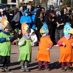 Na náměstí Tomáše Bati v Sezimově Ústí se odehrál tradiční masopust