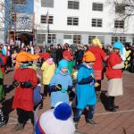 Na náměstí Tomáše Bati v Sezimově Ústí se odehrál tradiční masopust