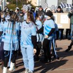 Na náměstí Tomáše Bati v Sezimově Ústí se odehrál tradiční masopust