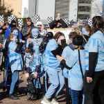 Na náměstí Tomáše Bati v Sezimově Ústí se odehrál tradiční masopust