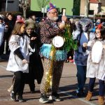 Na náměstí Tomáše Bati v Sezimově Ústí se odehrál tradiční masopust