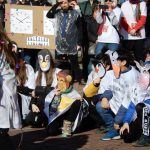 Na náměstí Tomáše Bati v Sezimově Ústí se odehrál tradiční masopust