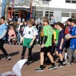 Na náměstí Tomáše Bati v Sezimově Ústí se odehrál tradiční masopust