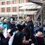 Na náměstí Tomáše Bati v Sezimově Ústí se odehrál tradiční masopust