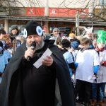 Na náměstí Tomáše Bati v Sezimově Ústí se odehrál tradiční masopust