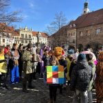 Masopustní průvod masek roztančil centrum Prachatic
