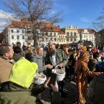 Masopustní průvod masek roztančil centrum Prachatic